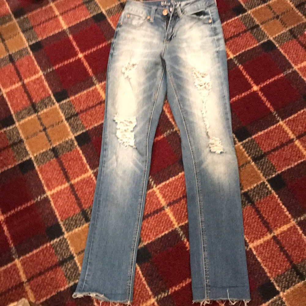 Ladies blue Desire size 1 blue jeans